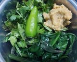 A picture of step 2 of Spinach Egg Curry.