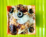 A picture of step 5 of Instant katori pizza.