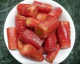 A picture of step 1 of Instant Carrot or Gajar Halwa.