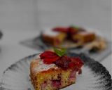 صورة لخطوة 3 من وصفة كيكة الفراوله اللذيذه |STRAWBERRY CAKE