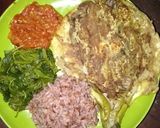 Foto langkah ke 2 dari resep Dadar terong (diet tanpa minyak).