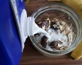 Hình bước làm 1 của món Ăn sáng với Yến Mạch để qua đêm (Overnight oats)