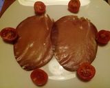 A picture of step 1 of Smoked tuna carpaccio salad.