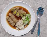 Foto langkah ke 6 dari resep Pempek Dos Ebi/ Rebon (Empuk, Gurih, Enaaak Banget).