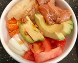 Foto del paso 4 de la receta: Poke bowl de salmón