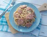 Foto langkah ke 4 dari resep Spaghetti Carbonara Simple.