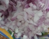 A picture of step 1 of Onion potato parantha.