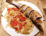 Foto del paso 5 de la receta: Lubina al Horno con Patatas