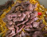 A picture of step 8 of Stir fry noodles.