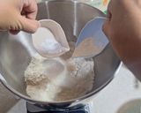 Foto langkah ke 2 dari resep Bakpao Labu Kuning Isi Cokelat.