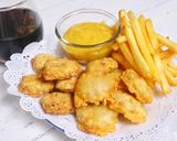 Foto langkah ke 16 dari resep NUGGET MCD BTS MEAL ALA RUMAHAN | Saos Cajun Homemade.