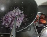 A picture of step 1 of Matar paneer.
