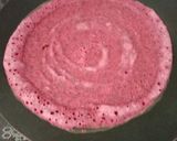 A picture of step 2 of Beetroot dosa.