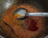 A picture of step 2 of Chana Rangeela.