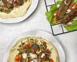 A picture of step 7 of Adana kebab.