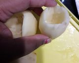 A picture of step 1 of Cheese stuffing dum aloo(potato).