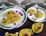 A picture of step 3 of Mango coconut peda.