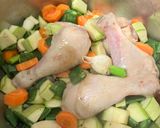 Foto del paso 6 de la receta: Pollo con verduras frescas en olla a presión