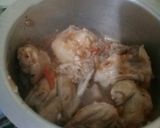 A picture of step 9 of Chicken stew in spinach.