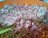 Foto del paso 3 de la receta: Ensalada de coditos con jamón 🍽