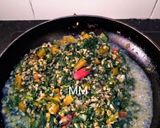 A picture of step 5 of Pumpkin saag.