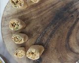A picture of step 4 of Paneer Pinwheel.