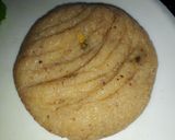 A picture of step 16 of Tricolor coconut laddu.
