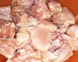 A picture of step 1 of Chicken Curry.