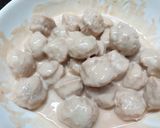 A picture of step 1 of Soya Beans Manchurian.