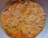 A picture of step 7 of Tomato Rava Upma.