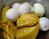 Foto langkah ke 1 dari resep Semur Tahu Telor.