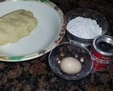 A picture of step 2 of Gulab jaman.