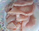 Sonkás-sajtos csirkemell tekercs recept fázis 1 fotója