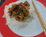 A picture of step 12 of Mangolian Stir fry Tofu.