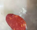 A picture of step 4 of Hot & sour soup.