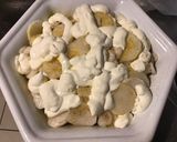 Une image de l'étape 7 de Gratin de navets blancs au stilton,ail et 4 épices.
