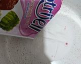 Foto langkah ke 1 dari resep Es Lumut Jelly Strawberry.