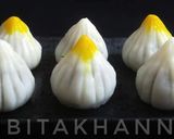 A picture of step 4 of Modak (without mould).
