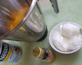 A picture of step 1 of Mango icecream.