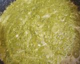 A picture of step 5 of Green Chilaquiles with Poblano Peppers.