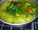 Foto langkah ke 5 dari resep Jukut Jepang Mekuah Bumbu Bali (Labu Siam Berkuah+Daun mudanya).