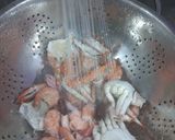 صورة لخطوة 7 من وصفة مرقه ب بمؤكلات بحرية 😋 بطريقتي الخاصة 😊