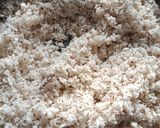 A picture of step 1 of Kaju coconut Ladoo.