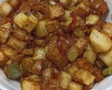 Foto langkah ke 5 dari resep Kentang Goreng Pedas Manis.