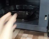 A picture of step 10 of Microwave Brownies.