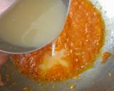A picture of step 4 of Homemade Fettuccine pasta with arebita source.