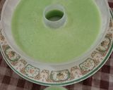 Foto langkah ke 2 dari resep Puding lumut lapis coklat.