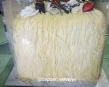 Foto langkah ke 10 dari resep Rainbow Steam Cake VS Keju Gondrong.