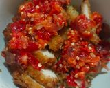 Foto langkah ke 4 dari resep Mie goreng Katsu sambel geprek.