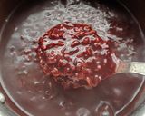 A picture of step 1 of Thai black sticky rice.